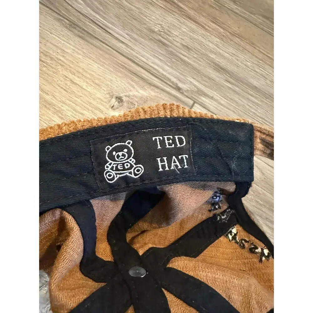 Teddy Fresh Corduroy Hat Tan & Black